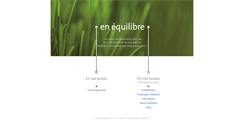 Desktop Screenshot of en-equilibre.be